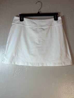 Athleta White Skort Skirt Size M